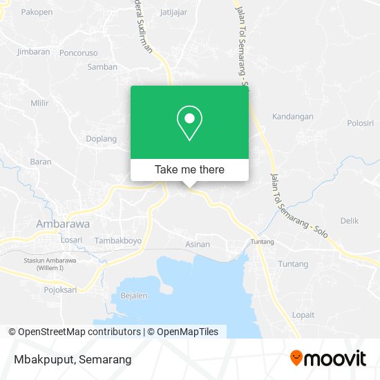 Mbakpuput map