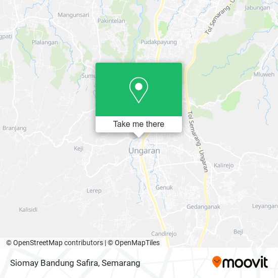 Siomay Bandung Safira map