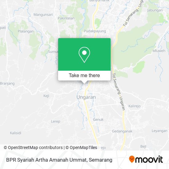 BPR Syariah Artha Amanah Ummat map