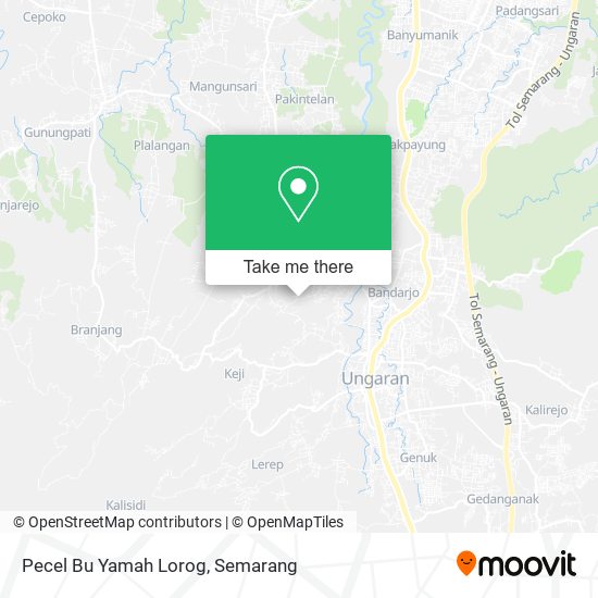 Pecel Bu Yamah Lorog map