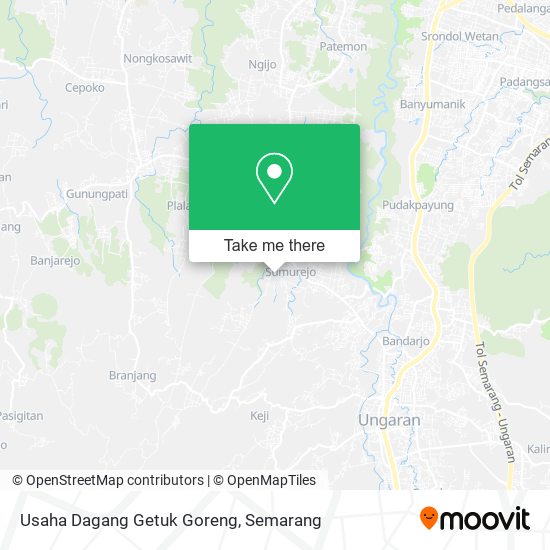 Usaha Dagang Getuk Goreng map