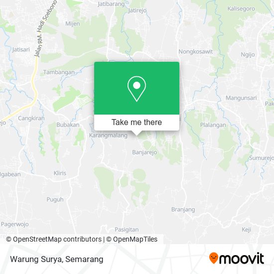 Warung Surya map