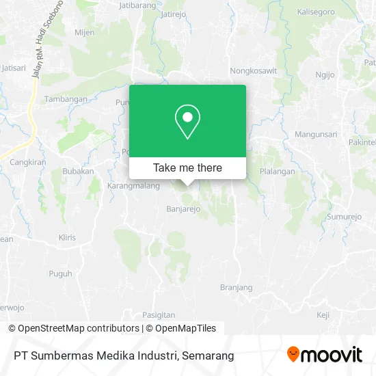 PT Sumbermas Medika Industri map