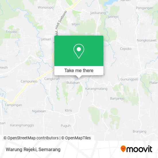 Warung Rejeki map