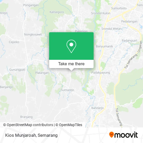 Kios Munjaroah map