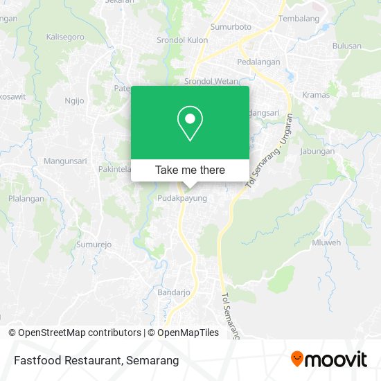 Fastfood Restaurant map