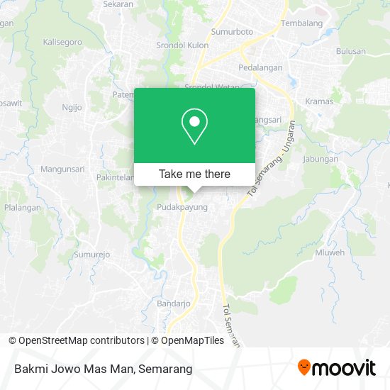 Bakmi Jowo Mas Man map