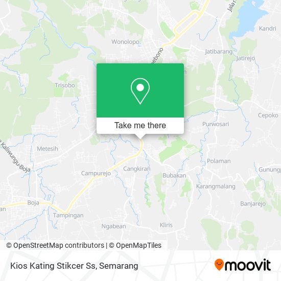 Kios Kating Stikcer Ss map