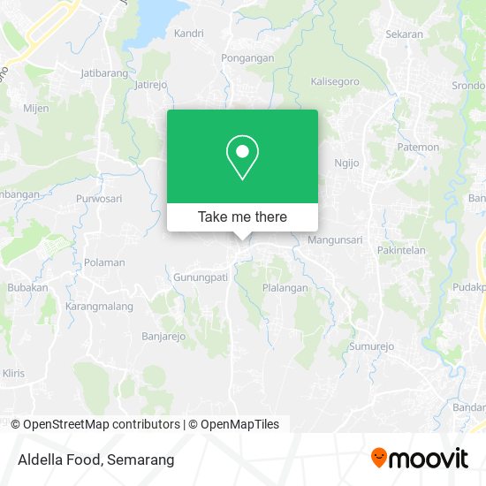 Aldella Food map