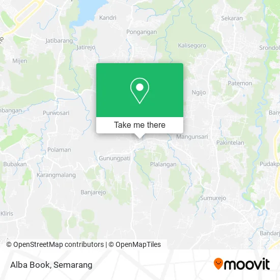 Alba Book map