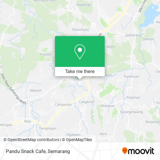 Pandu Snack Cafe map