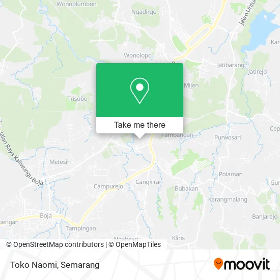 Toko Naomi map