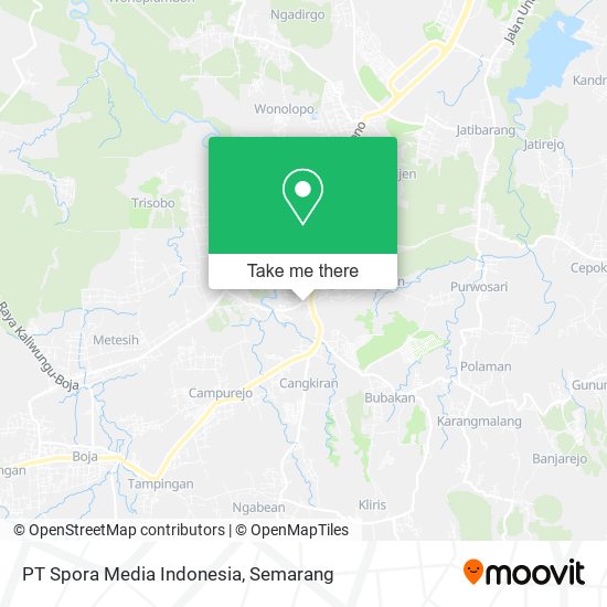 PT Spora Media Indonesia map