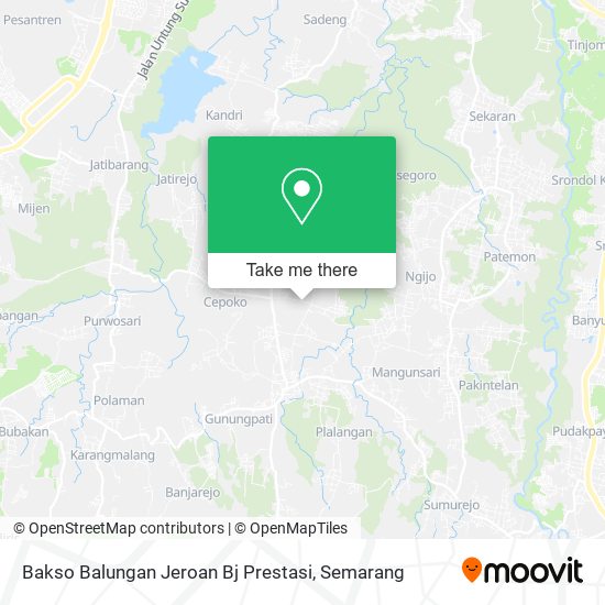 Bakso Balungan Jeroan Bj Prestasi map