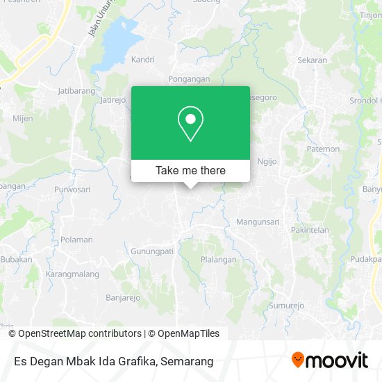 Es Degan Mbak Ida Grafika map