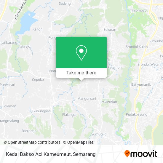 Kedai Bakso Aci Kameumeut map