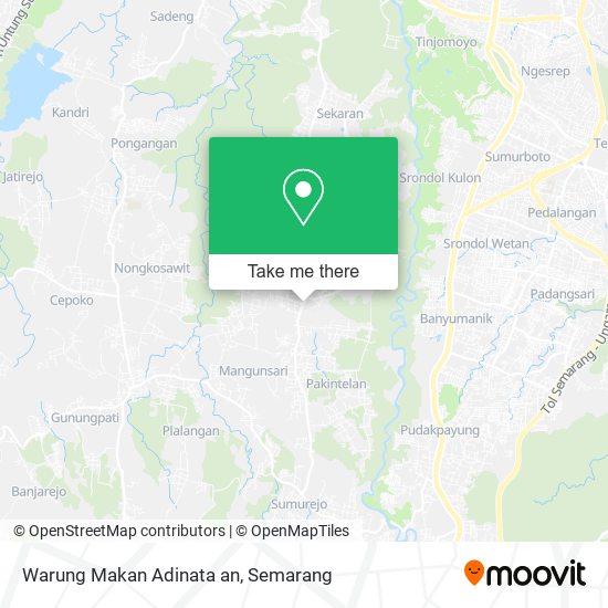 Warung Makan Adinata an map