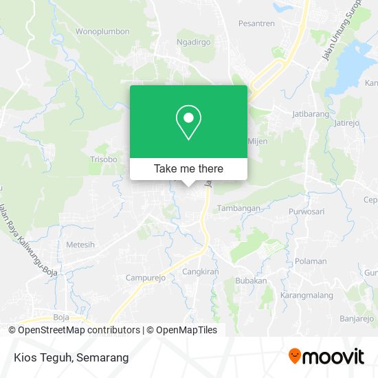 Kios Teguh map