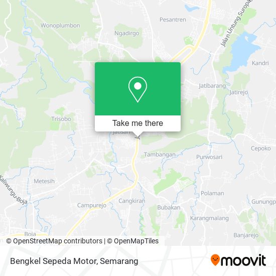 Bengkel Sepeda Motor map