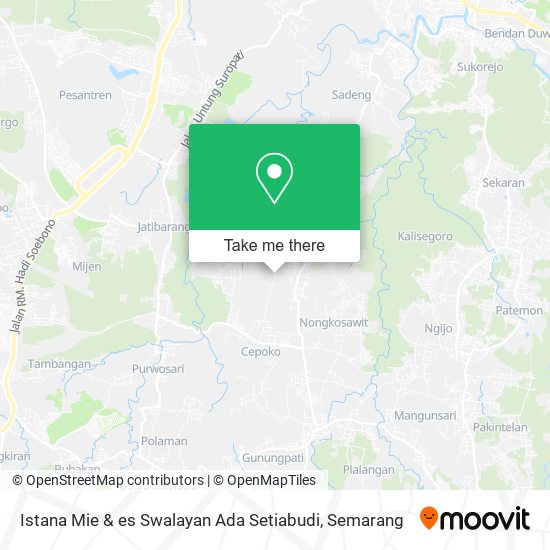 Istana Mie & es Swalayan Ada Setiabudi map