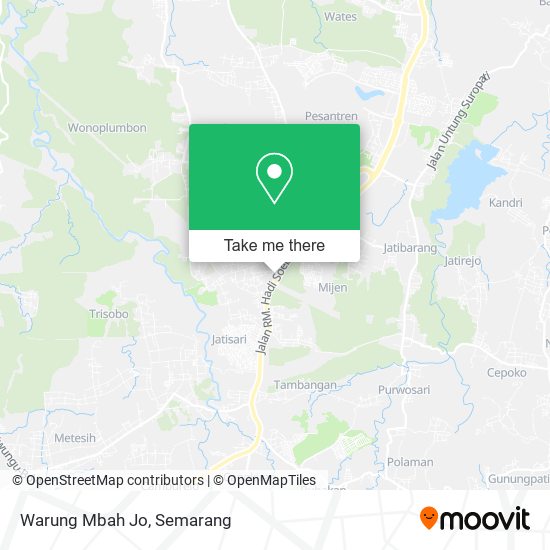 Warung Mbah Jo map