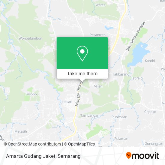 Amarta Gudang Jaket map