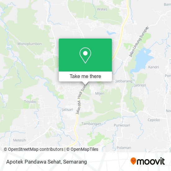 Apotek Pandawa Sehat map