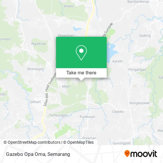 Gazebo Opa Oma map