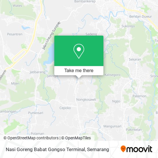 Nasi Goreng Babat Gongso Terminal map