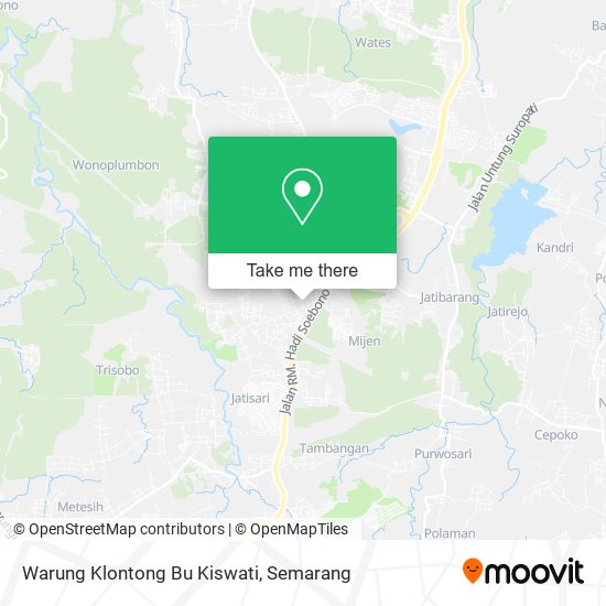 Warung Klontong Bu Kiswati map