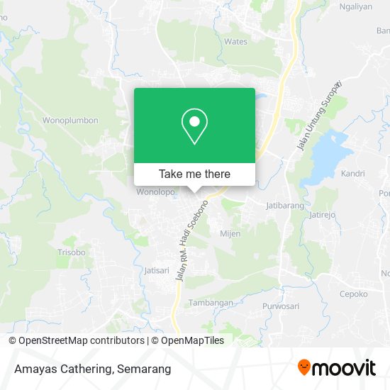 Amayas Cathering map