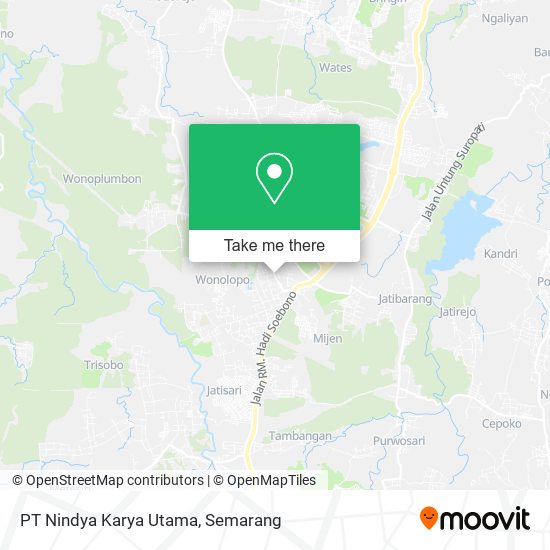 PT Nindya Karya Utama map