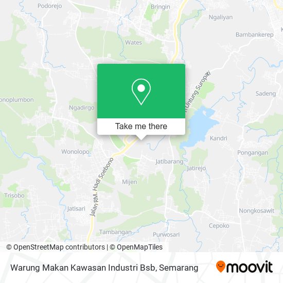 Warung Makan Kawasan Industri Bsb map