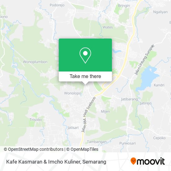 Kafe Kasmaran & Imcho Kuliner map