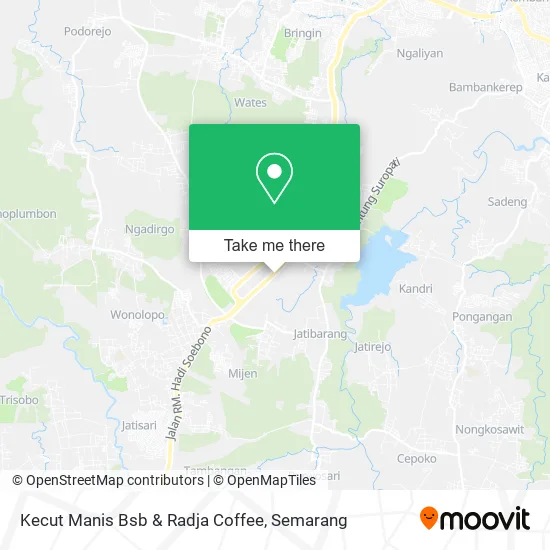 Kecut Manis Bsb & Radja Coffee map