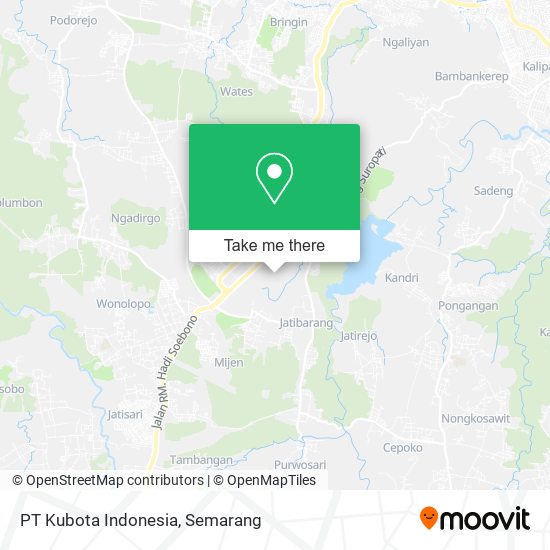 PT Kubota Indonesia map