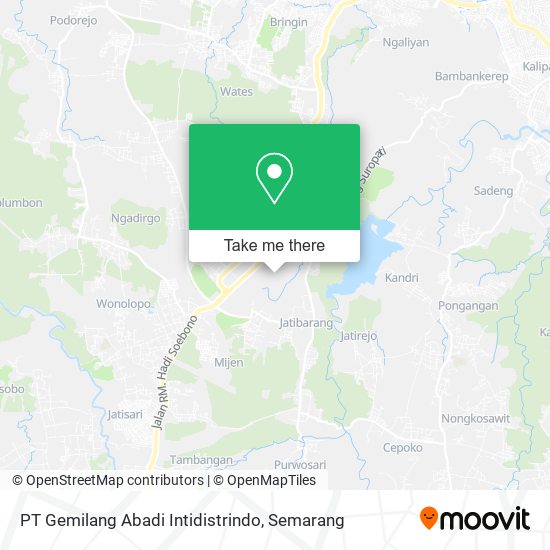 PT Gemilang Abadi Intidistrindo map