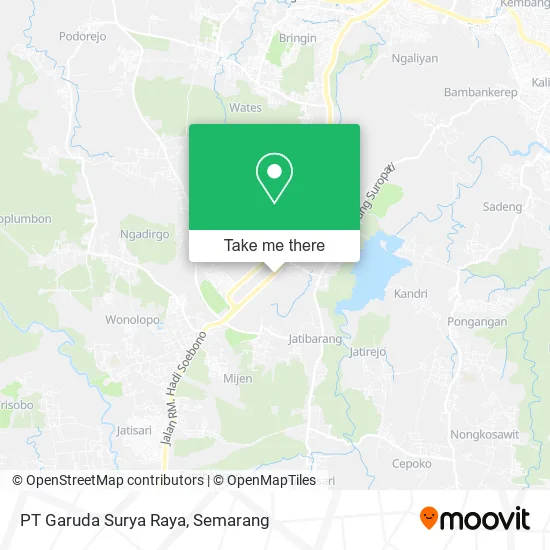 PT Garuda Surya Raya map