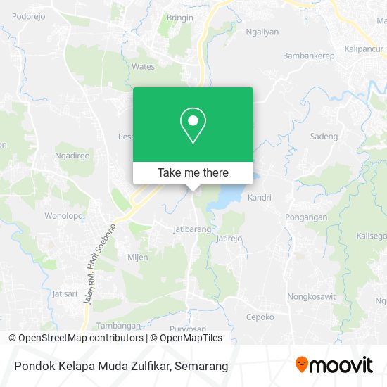 Pondok Kelapa Muda Zulfikar map