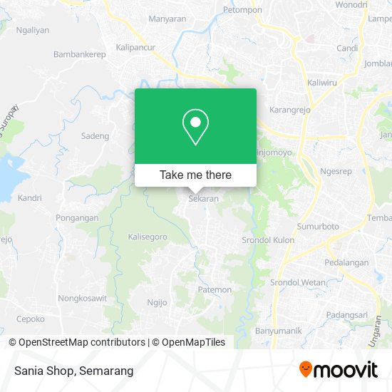 Sania Shop map