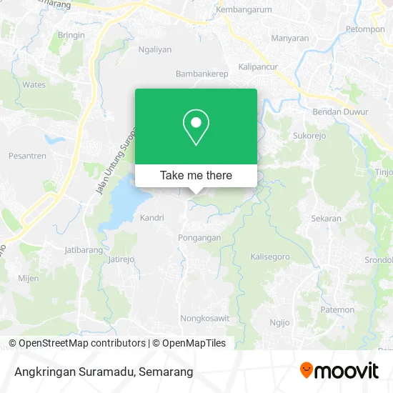 Angkringan Suramadu map