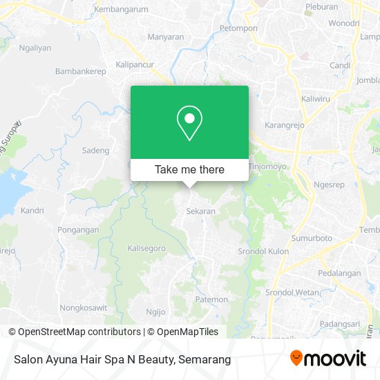 Salon Ayuna Hair Spa N Beauty map