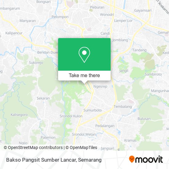 Bakso Pangsit Sumber Lancar map