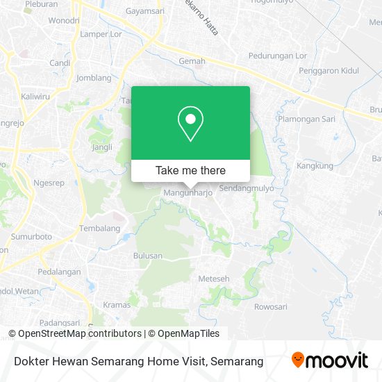 Dokter Hewan Semarang Home Visit map