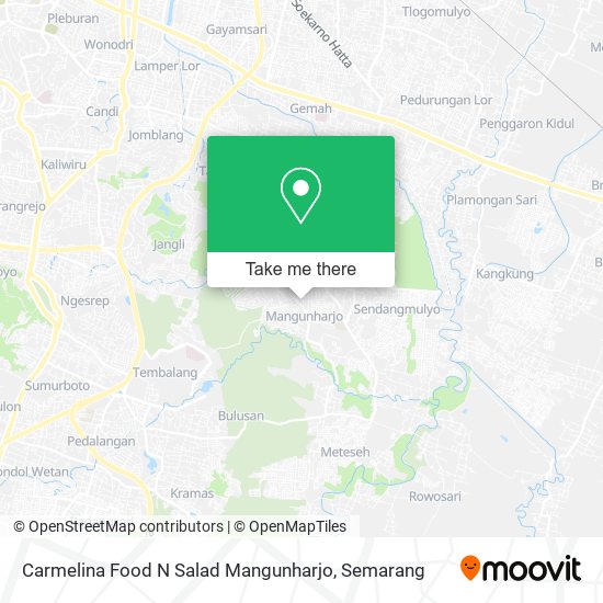 Carmelina Food N Salad Mangunharjo map