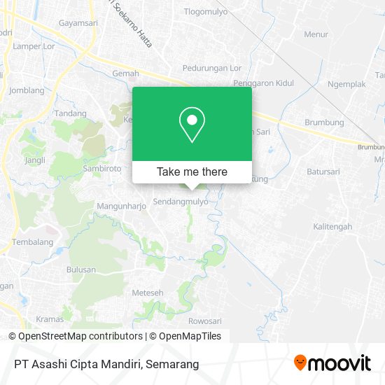 PT Asashi Cipta Mandiri map