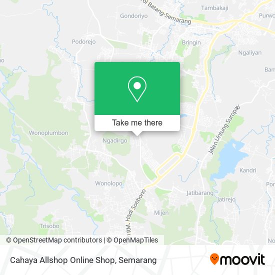 Cahaya Allshop Online Shop map