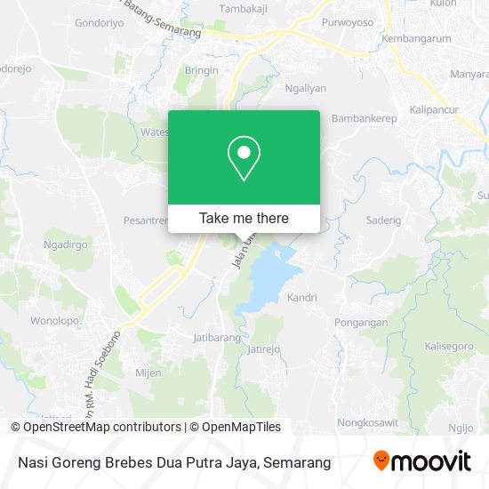 Nasi Goreng Brebes Dua Putra Jaya map