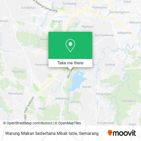 Warung Makan Sederhana Mbak Istie map