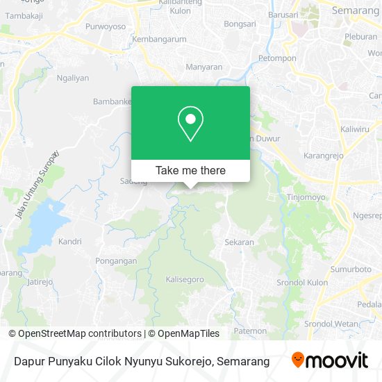 Dapur Punyaku Cilok Nyunyu Sukorejo map